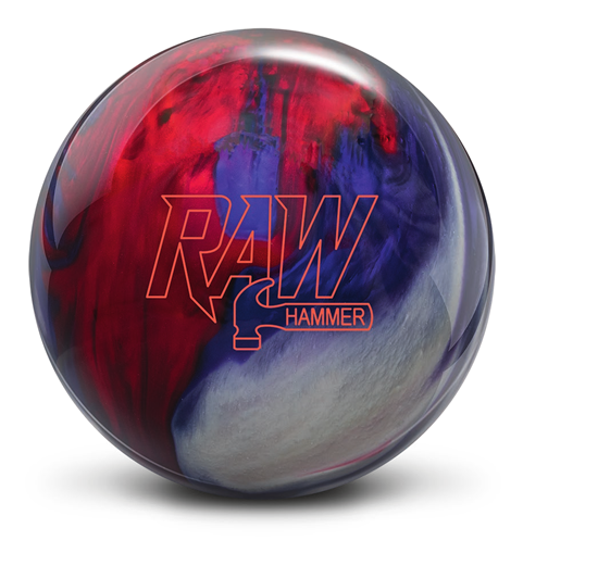 Picture of Hammer Raw Hammer Red Smoke Black Bowling Ball