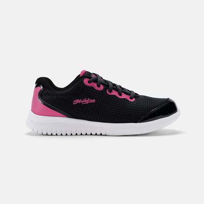 Picture of KR Strikeforce Women's Glitz Black Magenta Bowling Shoes