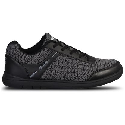 Picture of KR Strikeforce Youth Flyer Mesh Black Steel Bowling Shoes
