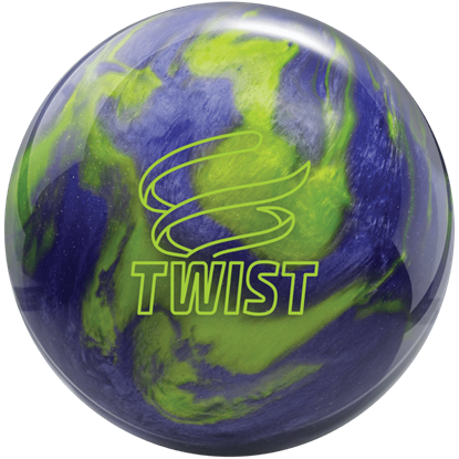 Picture of Brunswick Twist Lavender Lime Bowling Ball