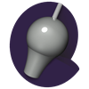 Picture of Brunswick Purple Rhino Pro Bowling Ball