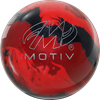 Picture of Motiv Frenzy Red Black Pearl Bowling Ball