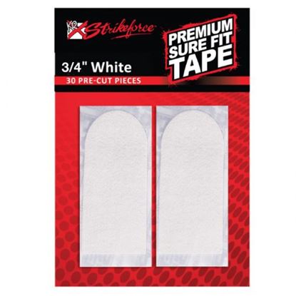 Picture of KR Strikeforce Premium Sure Fit Tape 3/4" White Textured 30 Piece