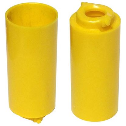 Picture of Turbo Switch Grip Empty Removable Inner Sleeve Yellow - Pack of 5