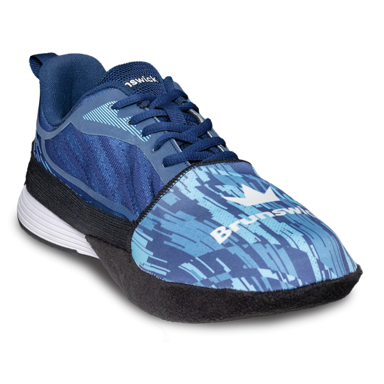 Picture of Brunswick Scratch Dye Sub Shoe Slider Blue