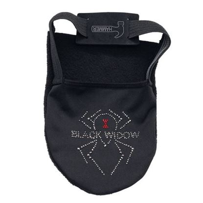 Picture of Hammer Black Widow Gem Shoe Slider Black