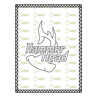 Picture of Hammer Hammerhead Black Green SD Leather Bowling Shammy