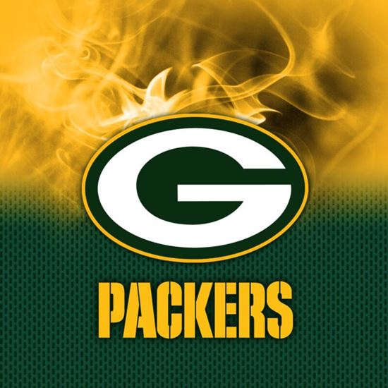 Picture of KR NFL Green Bay Packers On Fire Bowling Towel