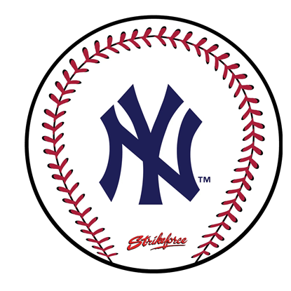 Picture of KR Strikeforce MLB New York Yankees Round Baseball Shammy