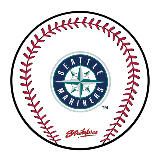 Picture of KR Strikeforce MLB Seattle Mariners Round Baseball Shammy