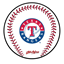 Picture of KR Strikeforce MLB Texas Rangers Round Baseball Shammy