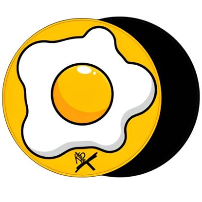 Picture of KR Strikeforce Round Shammy Leather Pad Fried Egg