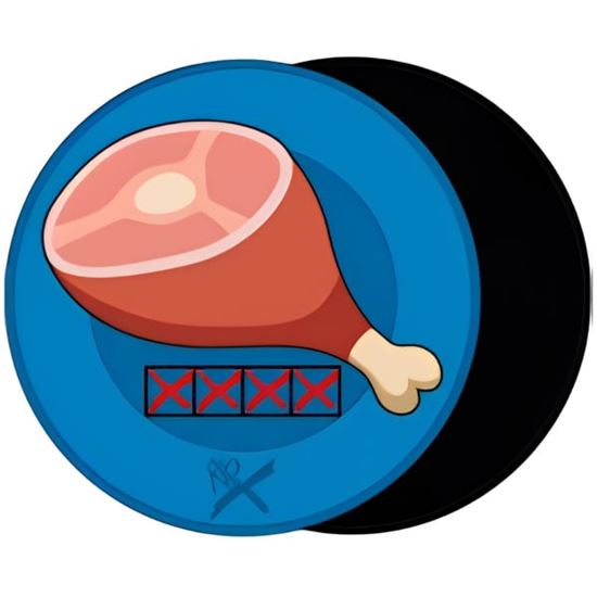 Picture of KR Strikeforce Round Shammy Leather Pad Hambone