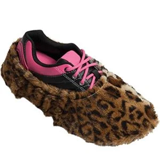 Picture of Robby's Bowling Fuzzy Shoe Cover Leopard
