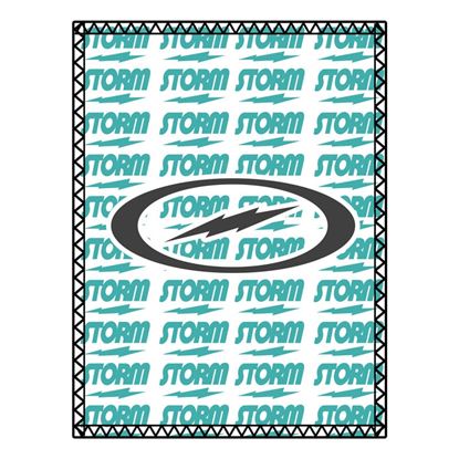 Picture of Storm Black Teal SD Leather Bowling Shammy