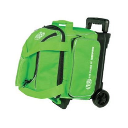 Picture of VISE 1 Ball Economy Single Roller Lime Bowling Bag