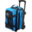 Picture of KR Strikeforce Konvoy 2 Ball Double Roller Black Caribbean Blue Bowling Bag