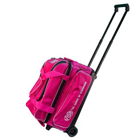 Picture of VISE 2 Ball Economy Double Roller Pink Bowling Bag