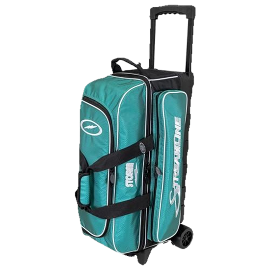 Picture of Storm Streamline 3 Ball Roller Hex Teal Grey Bowling Bag