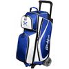 Picture of KR Strikeforce Drive 3 Ball Triple Roller Royal White Bowling Bag