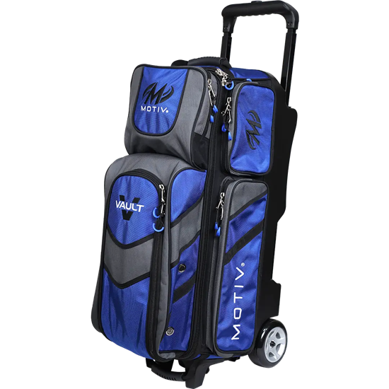 Picture of Motiv Vault 3 Ball Triple Roller Midnight Blue Bowling Bag