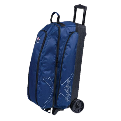 Picture of KR Hybrid 3 Ball Triple Roller Navy Bowling Bag