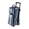 Picture of KR Strikeforce Konvoy 3 Ball Triple Roller Navy Silver Bowling Bag