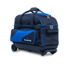 Picture of Brunswick Zone Double 2 Ball Roller Blue Bowling Bag