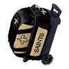 Picture of KR NFL 2 Ball Double Roller New Orleans Saints Bowling Bag