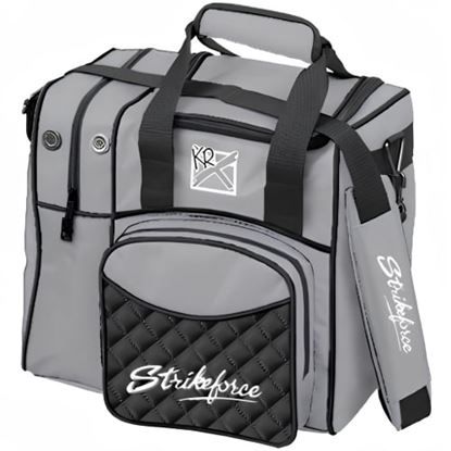 Picture of KR Flexx 1 Ball Single Tote Diamond Silver Bowling Bag