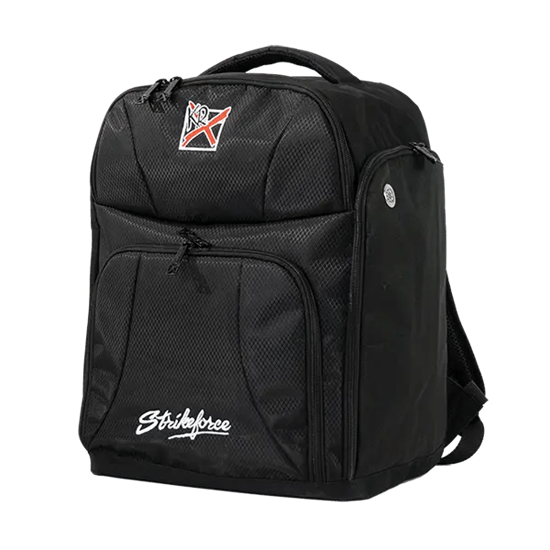 Picture of KR Strikeforce Single Ball & Shoe Black Backpack Bowling Bag