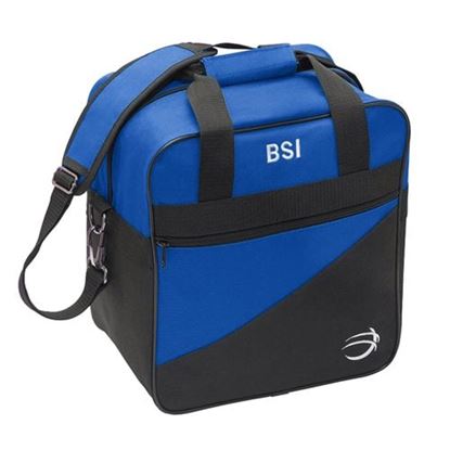 Picture of BSI Solar III Ball Single Tote Black Royal Bowling Bag