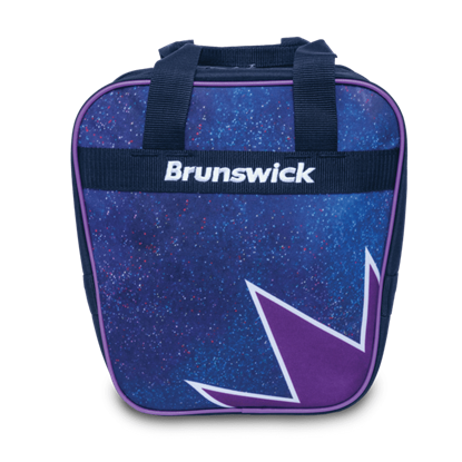 Picture of Brunswick Spark 1 Ball Single Tote Deep Space Bowling Bag