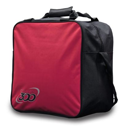 Picture of Columbia 300 White Dot Single 1 Ball Tote Red Bowling Bag