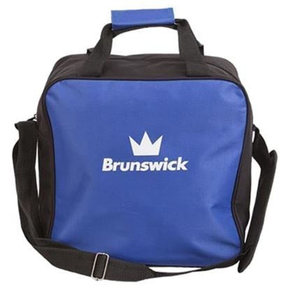 Picture of Brunswick Target Zone Single Blue Bowling Bag