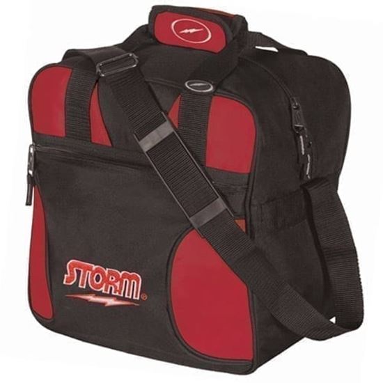 Picture of Storm 1 Ball Single Solo Tote Red Bowling Bag