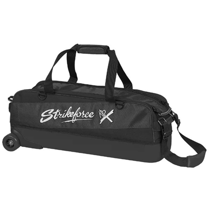 Picture of KR Fast 3 Ball Slim Triple Roller Black Bowling Bag