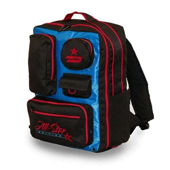Picture of Roto Grip Topliner Competitor Black Red Blue Backpack