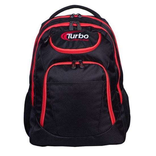 Picture of Turbo Shuttle Black Red Bowling Backpack