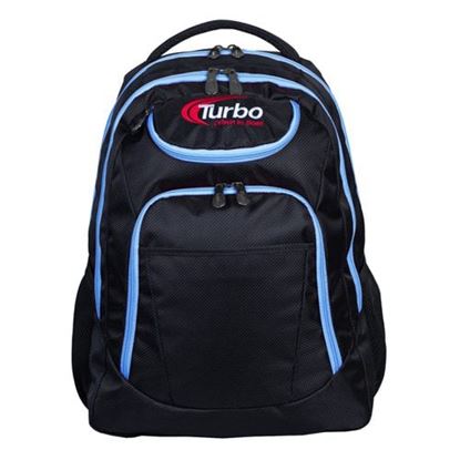 Picture of Turbo Shuttle Black Blue Bowling Backpack