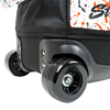Picture of KR Dye Sub 3 Ball Slim Triple Roller Splash White Black Red Bowling Bag
